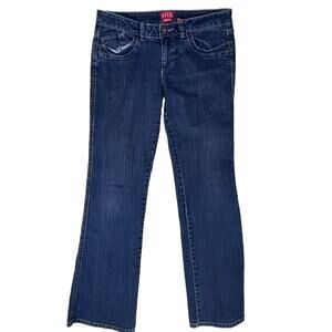 Elle Monaco Vintage Womens Blue Denim Jeans Size 8 Bootcut